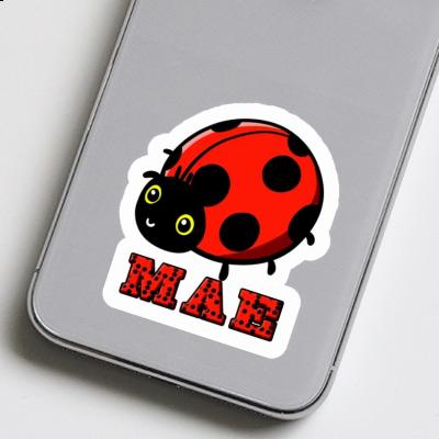 Ladybird Sticker Mae Notebook Image