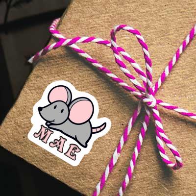 Mouse Sticker Mae Notebook Image