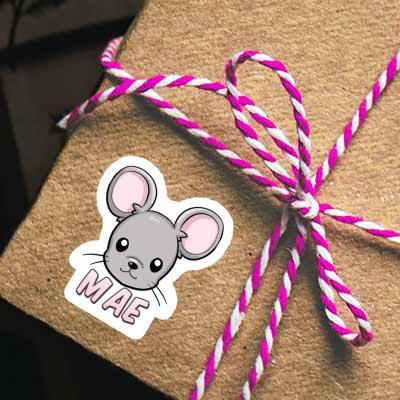 Souris Autocollant Mae Gift package Image