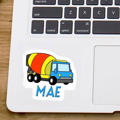 Sticker Mae Mixer Truck Gift package Image