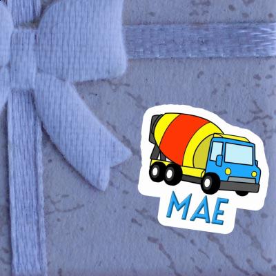 Sticker Mae Mixer Truck Image