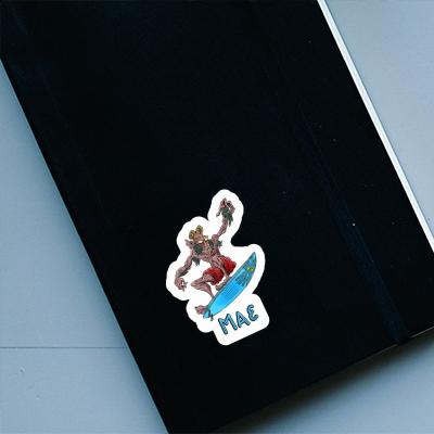 Surfer Sticker Mae Image