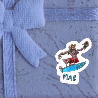 Surfer Sticker Mae Image