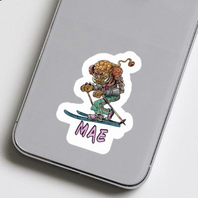 Sticker Mae Telemarker Notebook Image