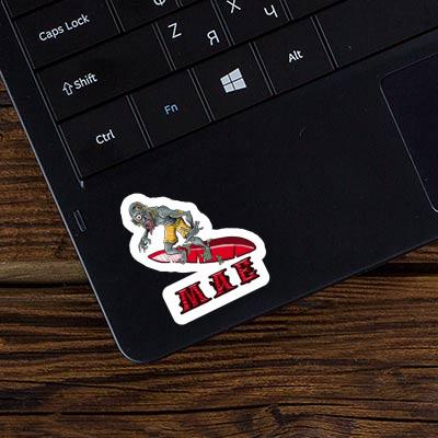 Sticker Mae Surfer Laptop Image