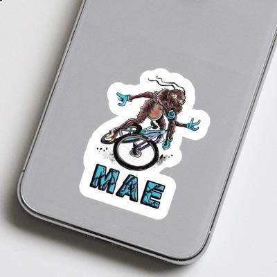 Mae Aufkleber Biker Laptop Image