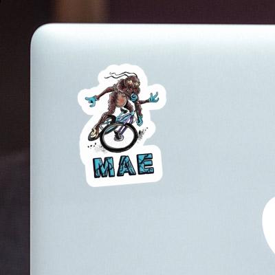 Mae Aufkleber Biker Laptop Image