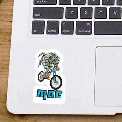 Sticker Mae Biker Notebook Image