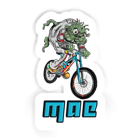 Sticker Mae Biker Notebook Image