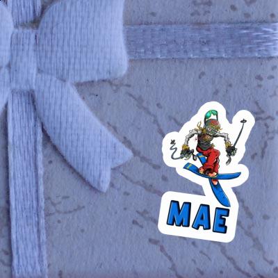 Sticker Freeride Skier Mae Gift package Image