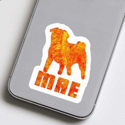 Pug Sticker Mae Image