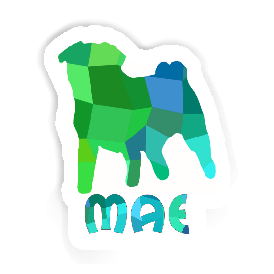 Mae Sticker Pug Gift package Image