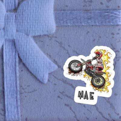 Motocross Rider Sticker Mae Image