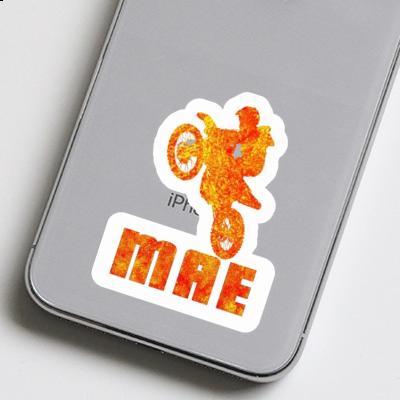 Mae Sticker Motocross Rider Notebook Image