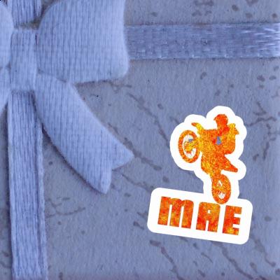 Mae Sticker Motocross Rider Image