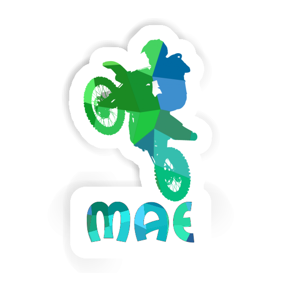 Sticker Mae Motocross Rider Image