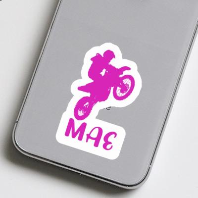 Motocross Rider Sticker Mae Gift package Image