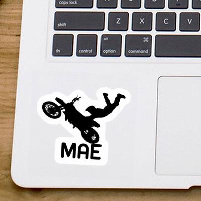 Motocross Jumper Sticker Mae Laptop Image