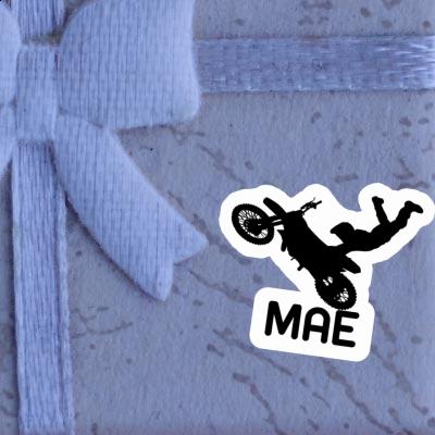 Motocross-Fahrer Aufkleber Mae Gift package Image