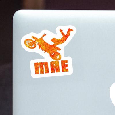 Motocross Rider Sticker Mae Gift package Image