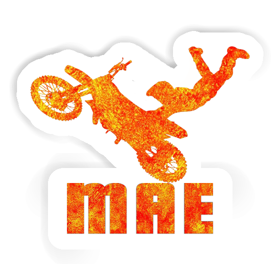 Motocross Rider Sticker Mae Gift package Image