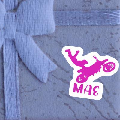 Motocross-Fahrer Aufkleber Mae Gift package Image