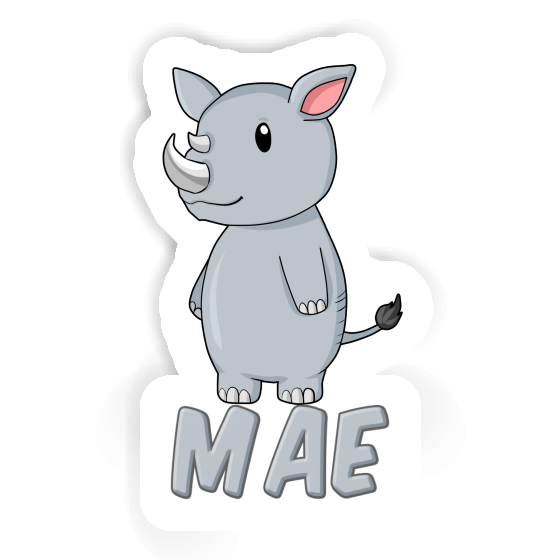 Mae Sticker Nashorn Notebook Image