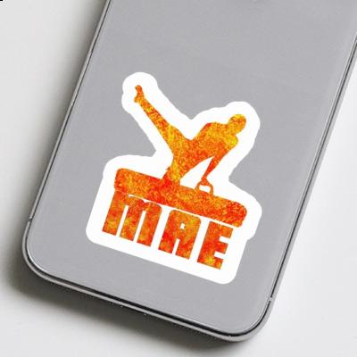 Mae Sticker Gymnast Laptop Image