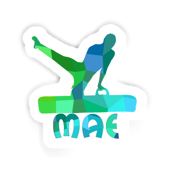 Sticker Mae Gymnast Laptop Image