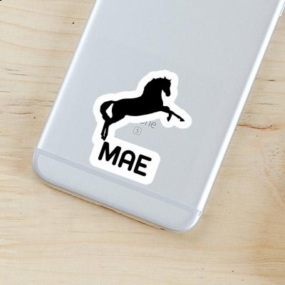 Sticker Mae Horse Notebook Image