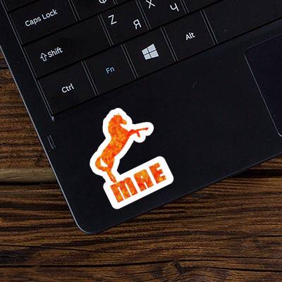 Mae Sticker Horse Notebook Image