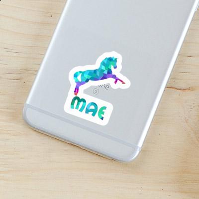 Horse Sticker Mae Laptop Image