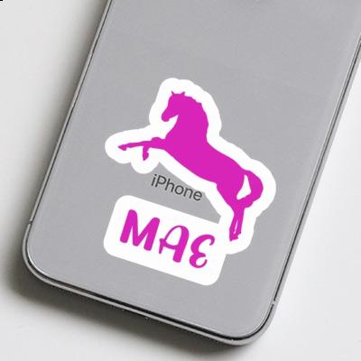 Horse Sticker Mae Notebook Image