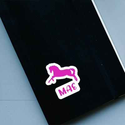 Horse Sticker Mae Notebook Image