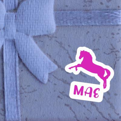 Horse Sticker Mae Laptop Image