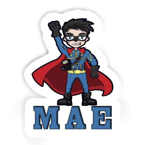 Mae Sticker Photographer Image