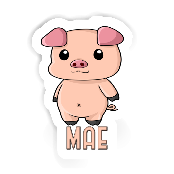 Mae Sticker Pigg Image