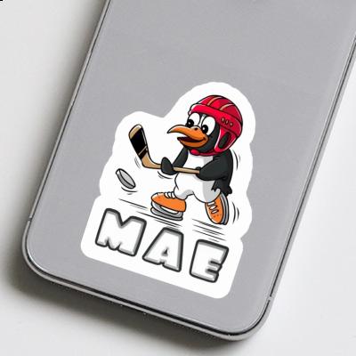 Mae Sticker Ice Hockey Penguin Gift package Image