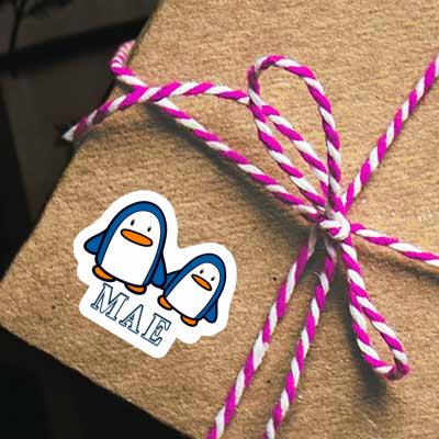 Sticker Penguin Mae Notebook Image