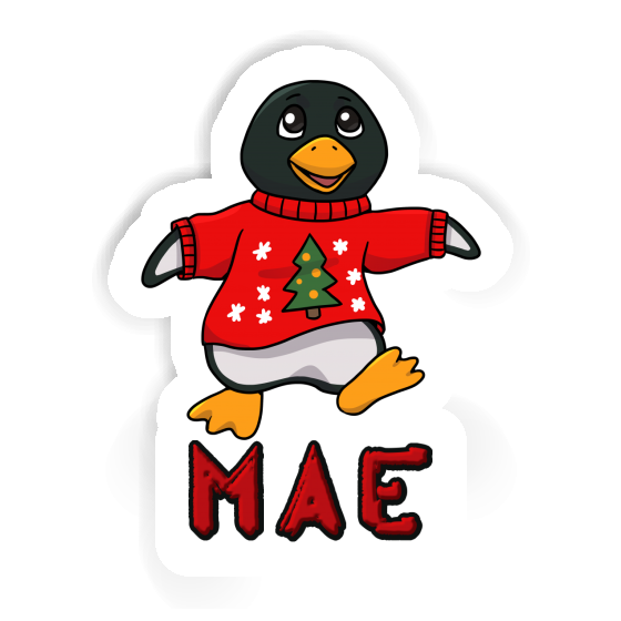 Mae Sticker Pinguin Notebook Image