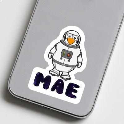 Mae Sticker Astronaut Laptop Image