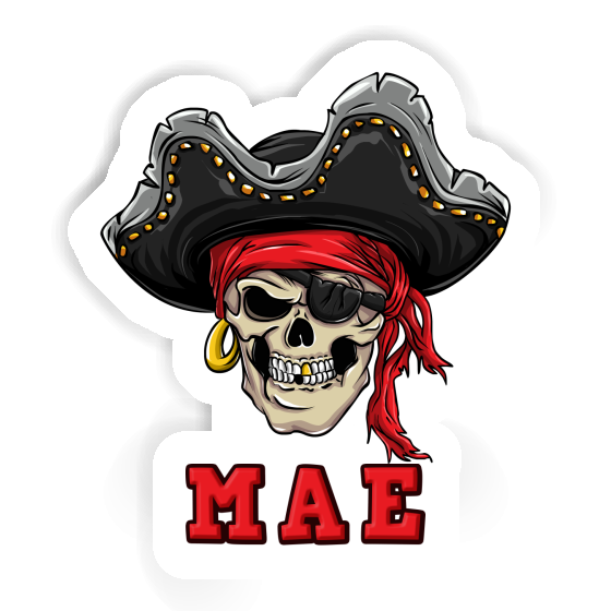 Mae Autocollant Tête de pirate Gift package Image