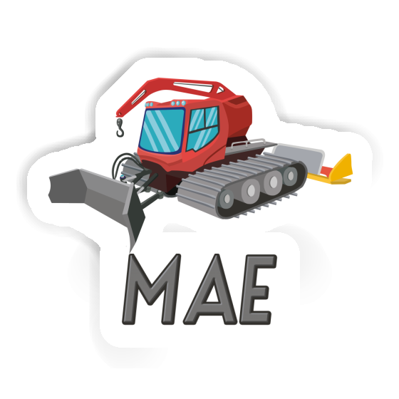 Sticker Pistenraupe Mae Image