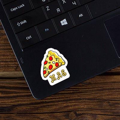 Pizza Autocollant Mae Laptop Image