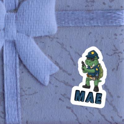 Mae Sticker Polizist Laptop Image