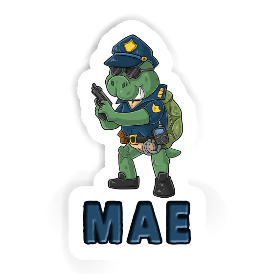 Mae Sticker Polizist Notebook Image