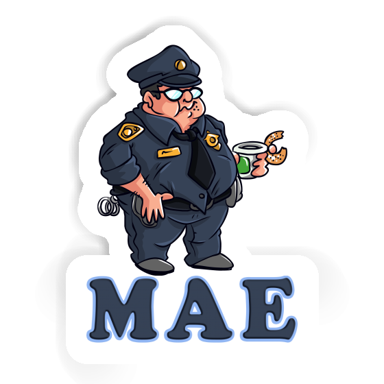 Sticker Police Officer Mae Gift package Image