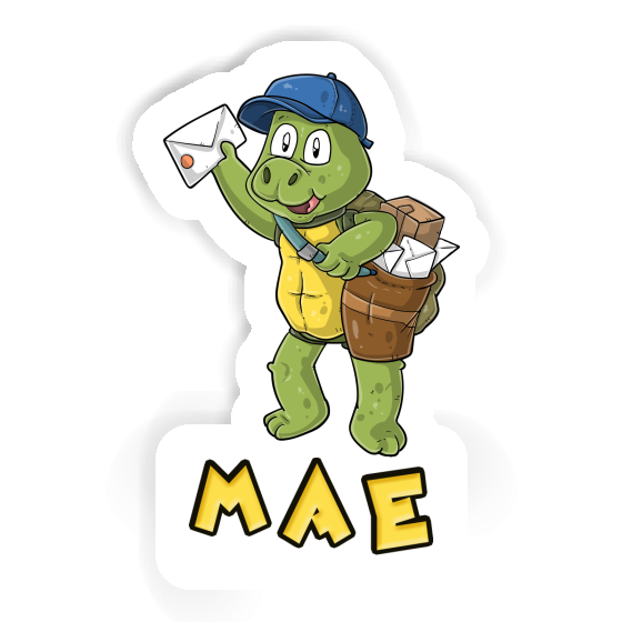 Sticker Mae Postman Gift package Image