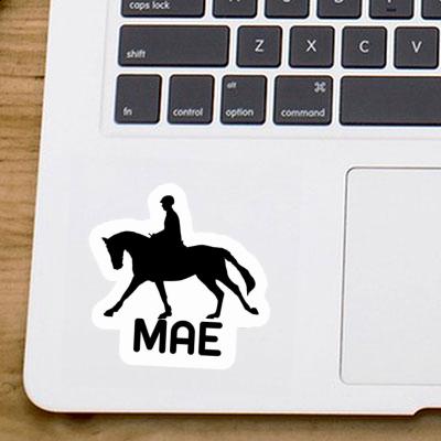 Horse Rider Sticker Mae Notebook Image