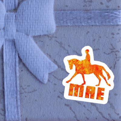 Sticker Horse Rider Mae Notebook Image